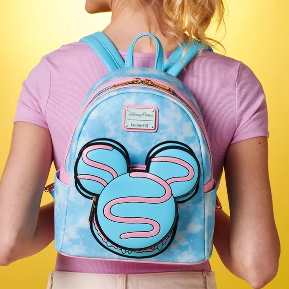 LOUNGEFLY Disney Eats Macaron Mini Backpack - Picture 2 of 12